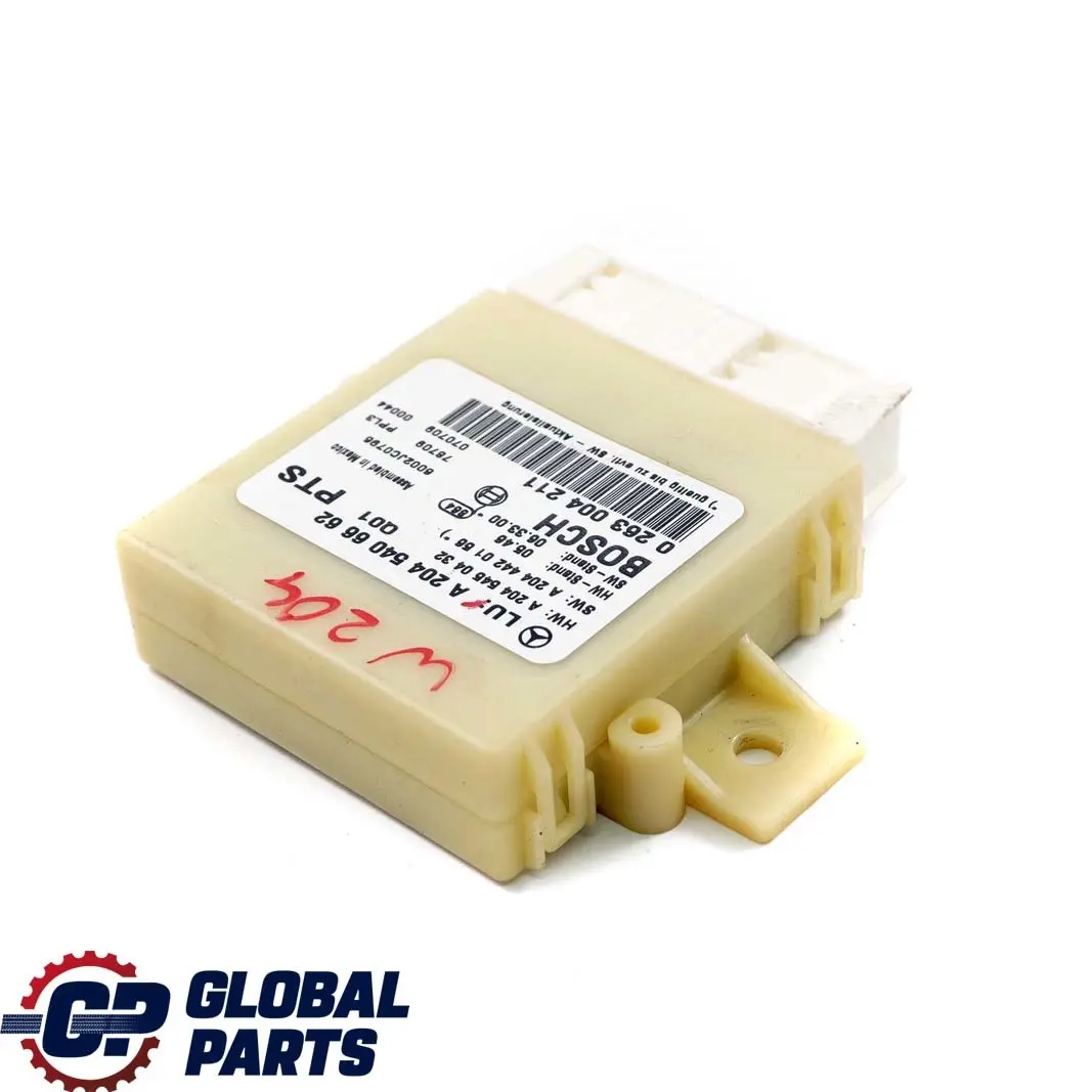 Mercedes C W204 PDC Sensore Parcheggio Modulo Controllo Distanza - SKU A2045406662 - Numero di parte A2045406662