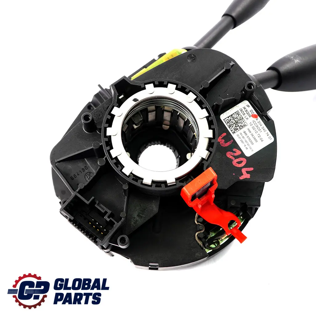 Mercedes-Benz C-Class W204 Steering Column Cluster Indicator Wiper Stalks Squib to with Part number A2045407401 Mercedes-Benz C-Class W204 Steering Column Cluster Indicator Wiper Stalks Squib - SKU A2045407401 - Part number A2045407401