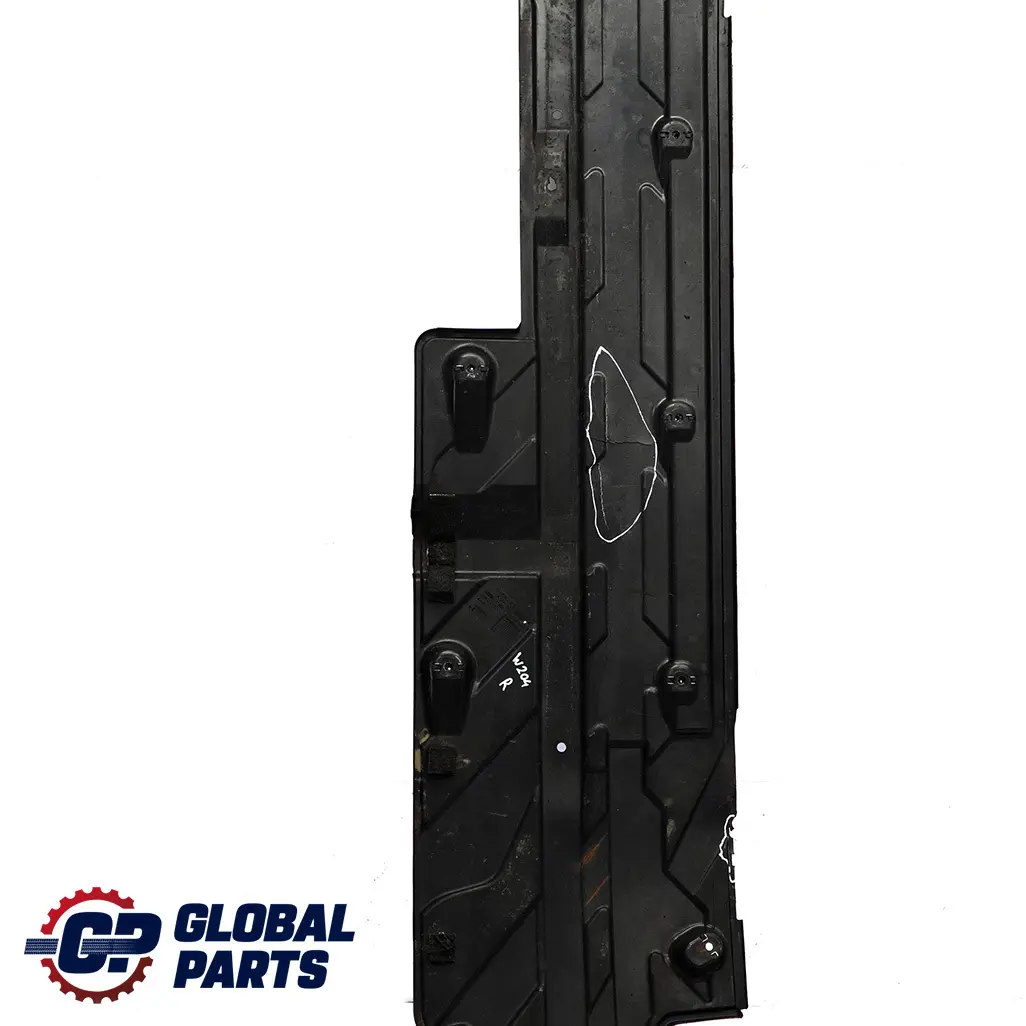Mercedes W204 Derecha Underride Escudo del panel de deslizamiento bajo - SKU A2046100808 - Número de pieza A2046100808