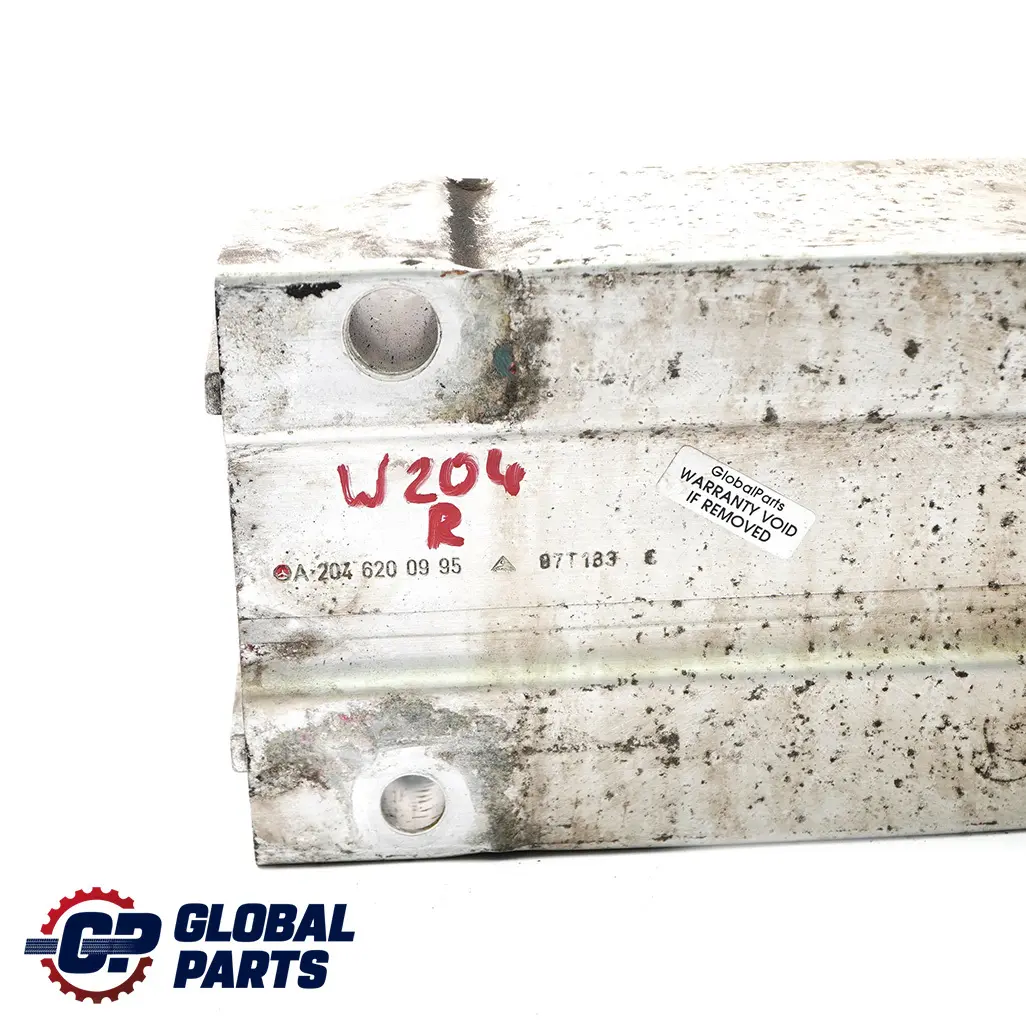 Mercedes W204 Front Bumper Right O/S Support Impact Absorber - SKU A2046200995 - Part number A2046200995