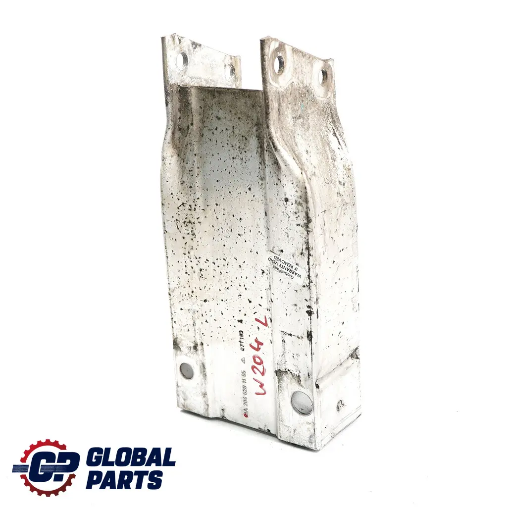 Mercedes W204 Front Bumper Support Impact Absorber Left N/S - SKU A2046201195 - Part number A2046201195