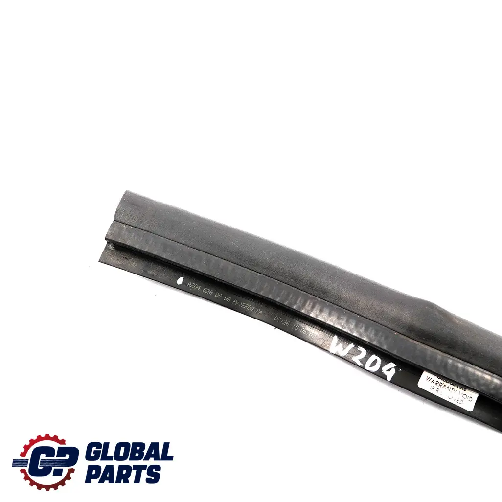 Mercedes-Benz C W204 Engine Central Partition Rubber Weather Seal to with Part number A2046280998 Mercedes-Benz C W204 Engine Central Partition Rubber Weather Seal - SKU A2046280998 - Part number A2046280998