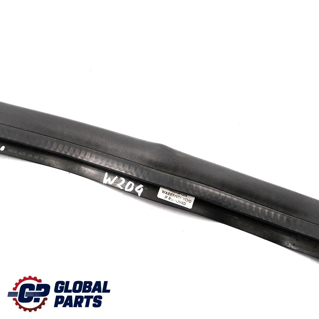 Mercedes W204 motore partizione centrale in gomma guarnizione meteo - SKU A2046280998 - Numero di parte A2046280998