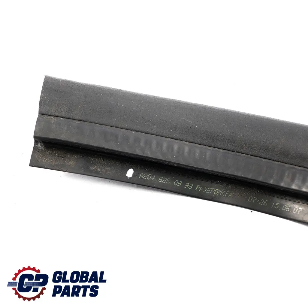 Mercedes-Benz C W204 Engine Central Partition Rubber Weather Seal to with Part number A2046280998 Mercedes-Benz C W204 Engine Central Partition Rubber Weather Seal - SKU A2046280998 - Part number A2046280998