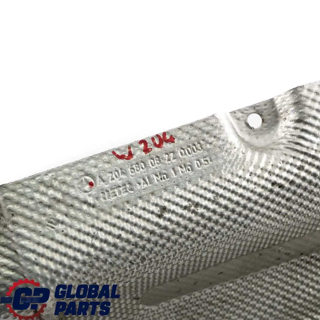 W207 Catalizzatore Scarico Piastra Copertura Isolamento Termico per Mercedes W204 con numero di parte A2046800822 Mercedes W204 W207 Catalizzatore Scarico Piastra Copertura Isolamento Termico - SKU A2046800822 - Numero di parte A2046800822