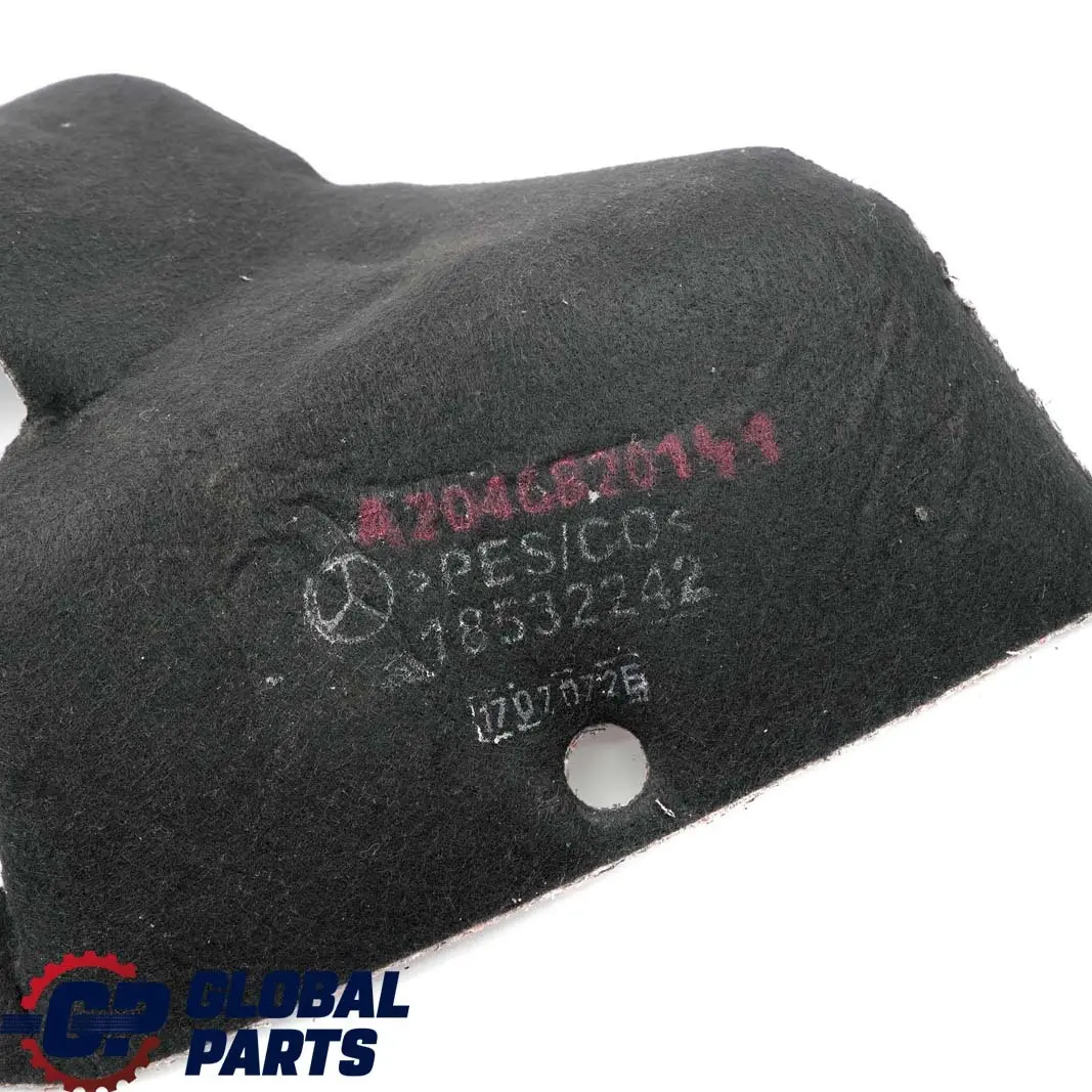  Mercedes-Benz C E W204 C207 Hinten Links Radlauf Isolierung - SKU A2046820141 - Teilenummer A2046820141