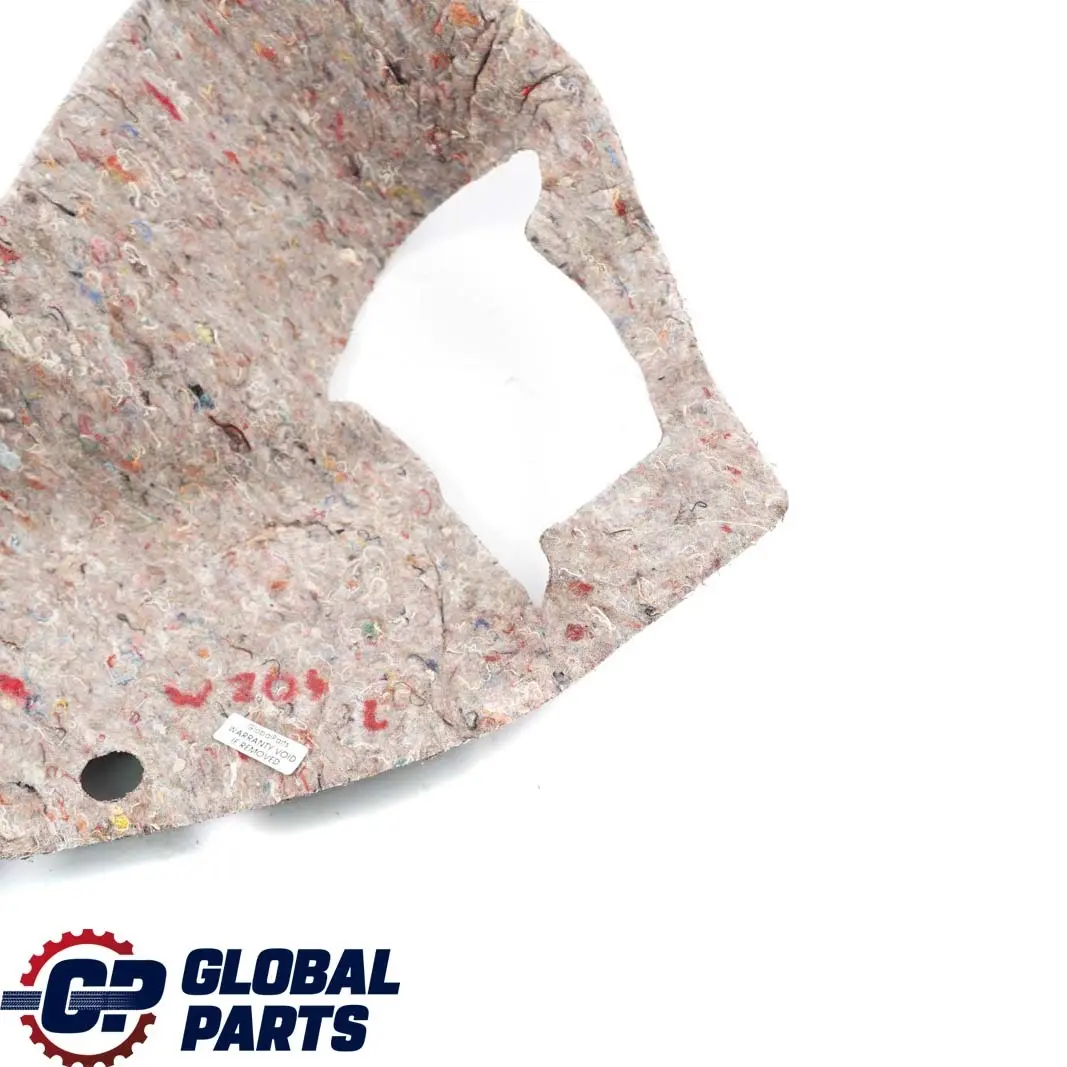 Left N/S Wheel Arch Insulation to Mercedes W204 C207 Rear with Part number A2046820141 Mercedes W204 C207 Rear Left N/S Wheel Arch Insulation - SKU A2046820141 - Part number A2046820141