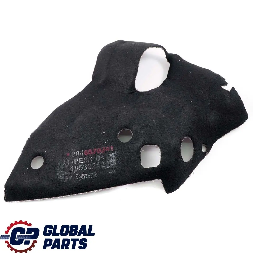 Mercedes-Benz C E W204 C207 Rear Right O/S Wheel Arch Insulation to with Part number A2046820241 Mercedes-Benz C E W204 C207 Rear Right O/S Wheel Arch Insulation - SKU A2046820241 - Part number A2046820241