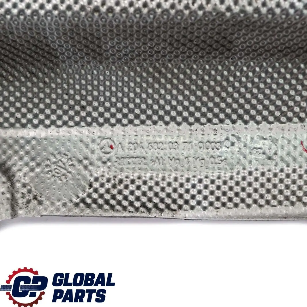  Mercedes-Benz C E Klasse W204 W207 Unterboden Hitzeschild Schutzblech Links - SKU A2046820371 - Teilenummer A2046820371