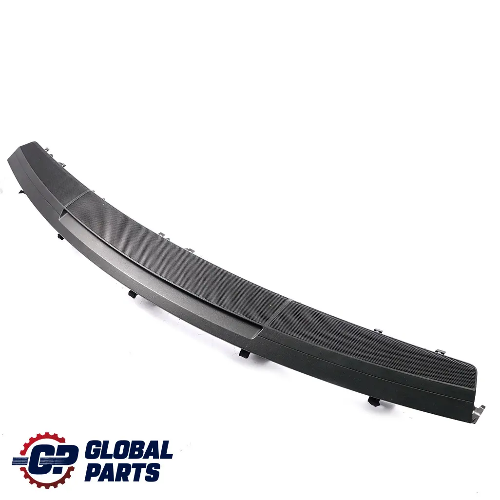 Mercedes W204 Berlina Cubre Cristal Trasero Panel Rejilla Embellecedor Negro