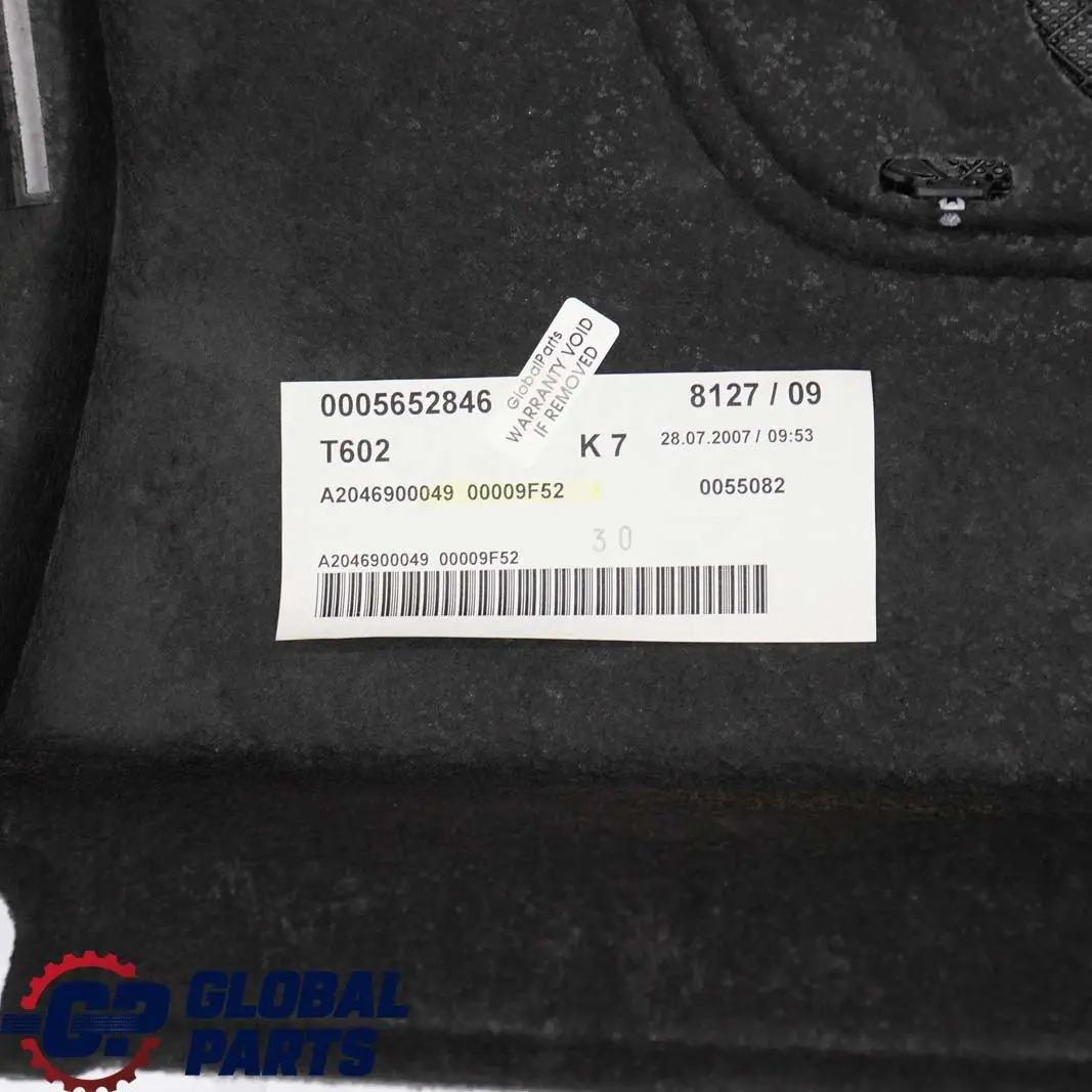  Mercedes-Benz W204 Berline Rumble Tronc Rayon Inferieur Anthracite - SKU A2046900249 - Numéro de pièce A2046900249