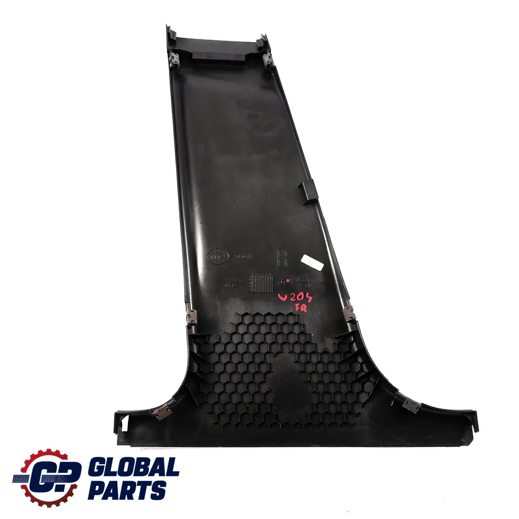 Embellecedor Pilar B Inferior Derecho O/S para Mercedes W204 con número de pieza A2046900425 Mercedes W204 Embellecedor Pilar B Inferior Derecho O/S - SKU A2046900425 - Número de pieza A2046900425
