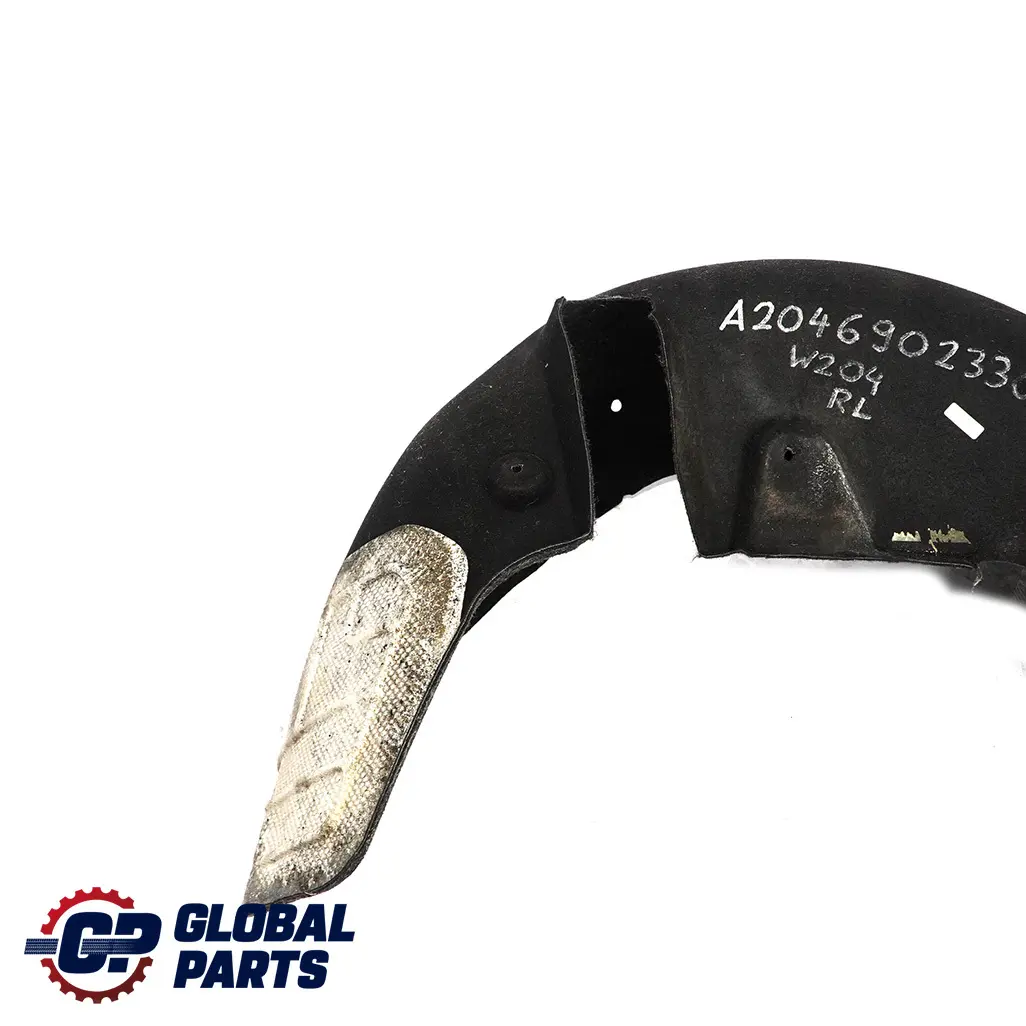 Mercedes-Benz C W204 paso De rueda carcasa trasera izquierda para con número de pieza A2046902330 Mercedes-Benz C W204 paso De rueda carcasa trasera izquierda - SKU A2046902330 - Número de pieza A2046902330