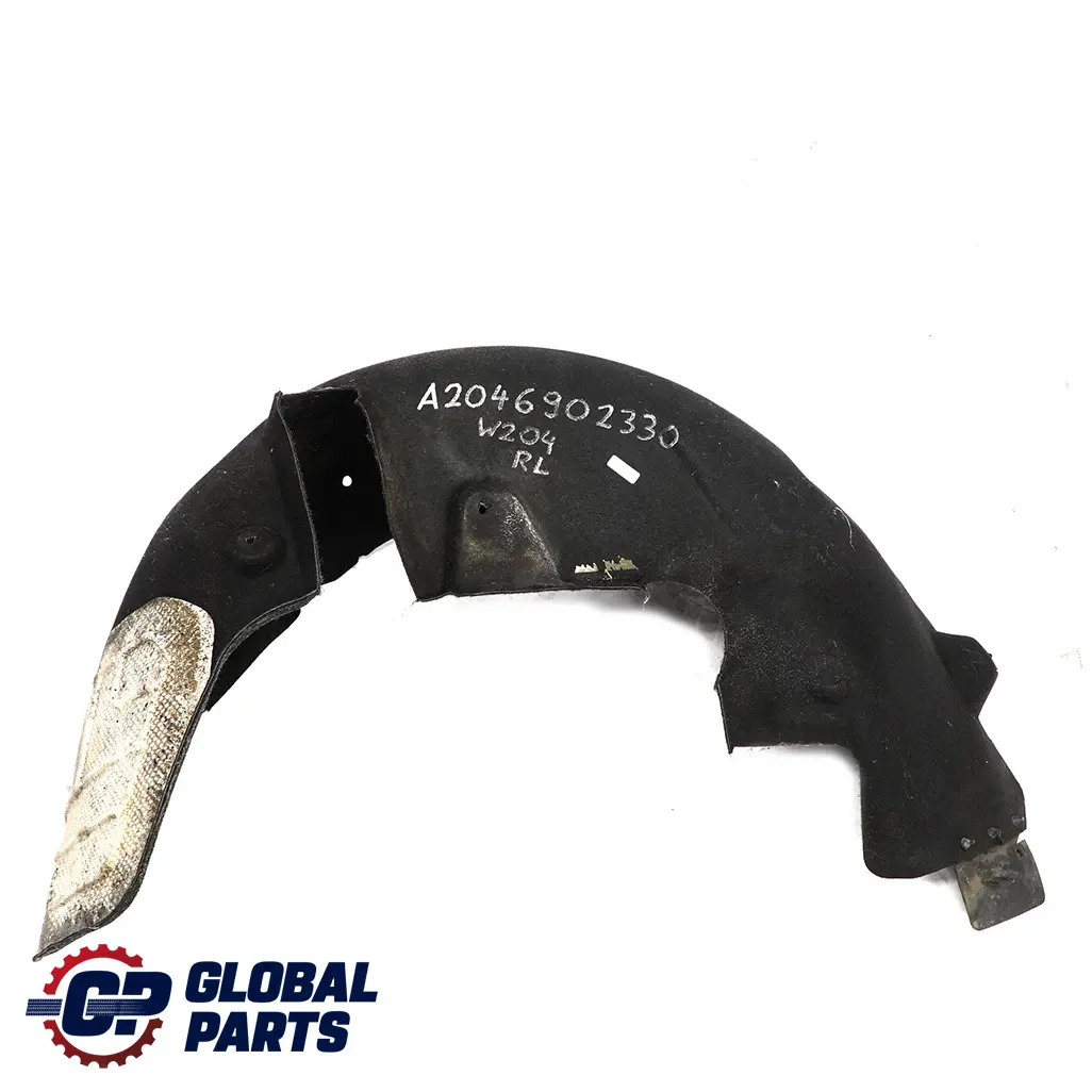Hinten Links Radlauf Stoff Spritzschutz für Mercedes W204 mit Teilenummer A2046902330 Mercedes W204 Hinten Links Radlauf Stoff Spritzschutz - SKU A2046902330 - Teilenummer A2046902330