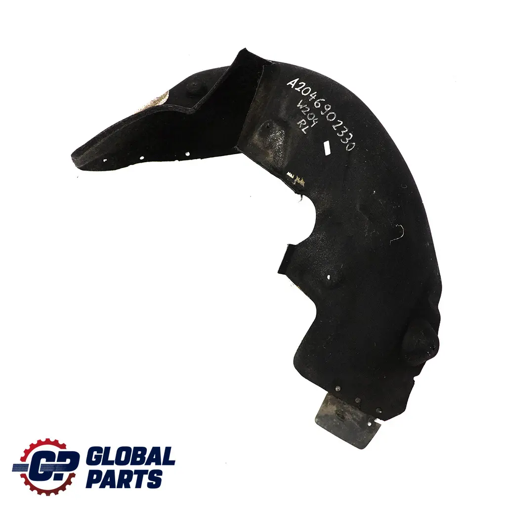 Mercedes W204 Hinten Links Radlauf Stoff Spritzschutz - SKU A2046902330 - Teilenummer A2046902330