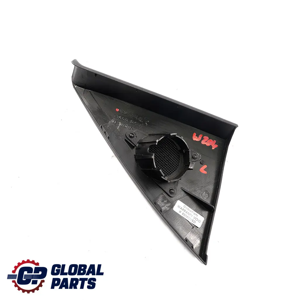 Mercedes-Benz C-Class W204 Front Left N/S Speaker Trim Cover Black  - SKU A2047200148 - Part number A2047200148