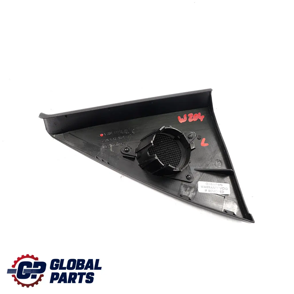 Mercedes-Benz C-Class W204 Front Left N/S Speaker Trim Cover Black  - SKU A2047200148 - Part number A2047200148