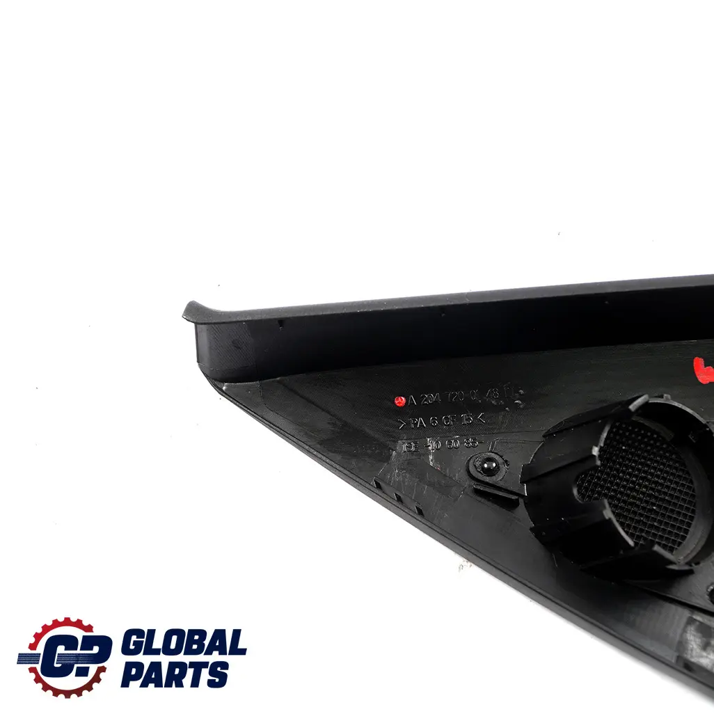 Mercedes-Benz C-Class W204 Front Left N/S Speaker Trim Cover Black  - SKU A2047200148 - Part number A2047200148