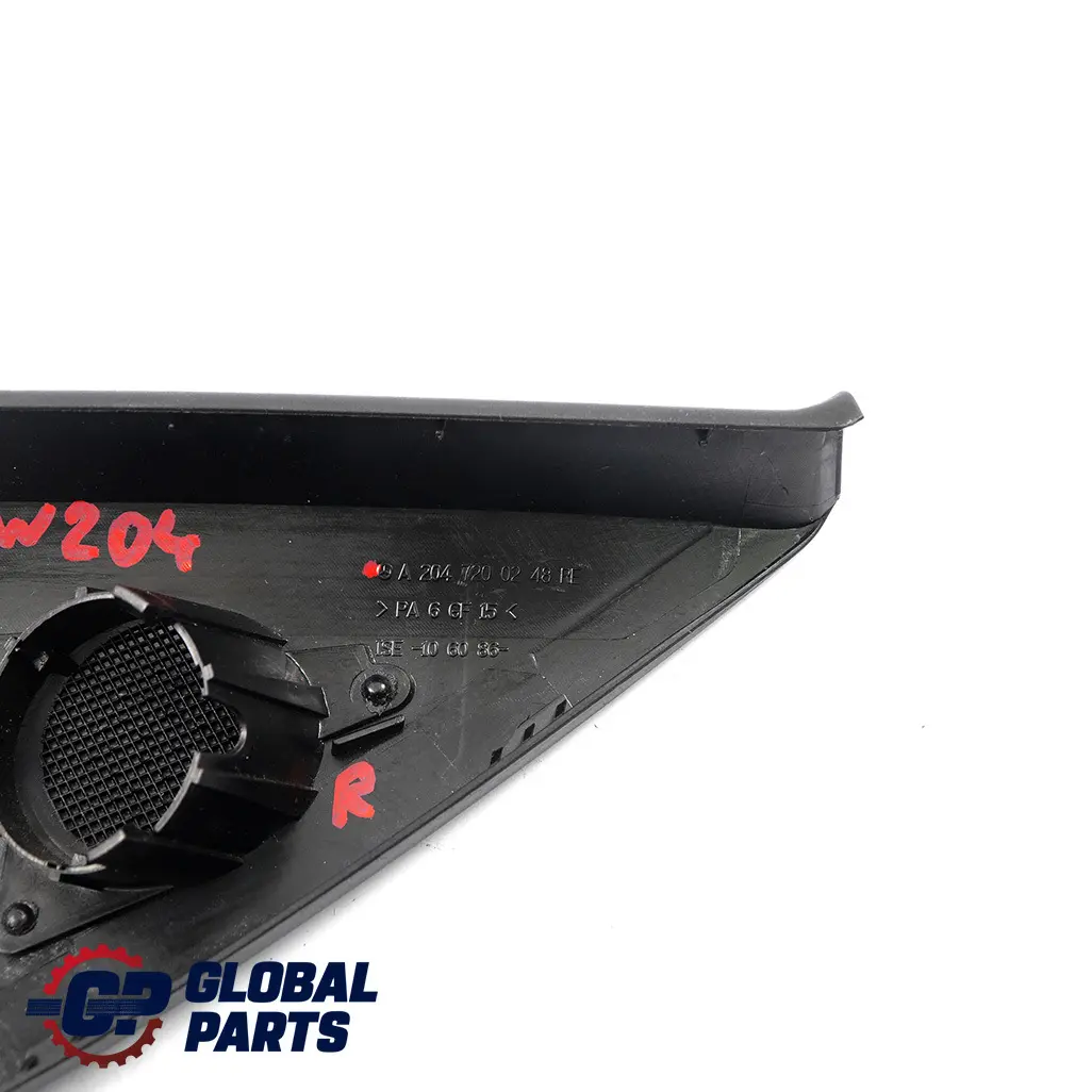  Mercedes-Benz C W204 Front Right Wing Mirror Triangle Trim Cover - SKU A2047200248 - Part number A2047200248