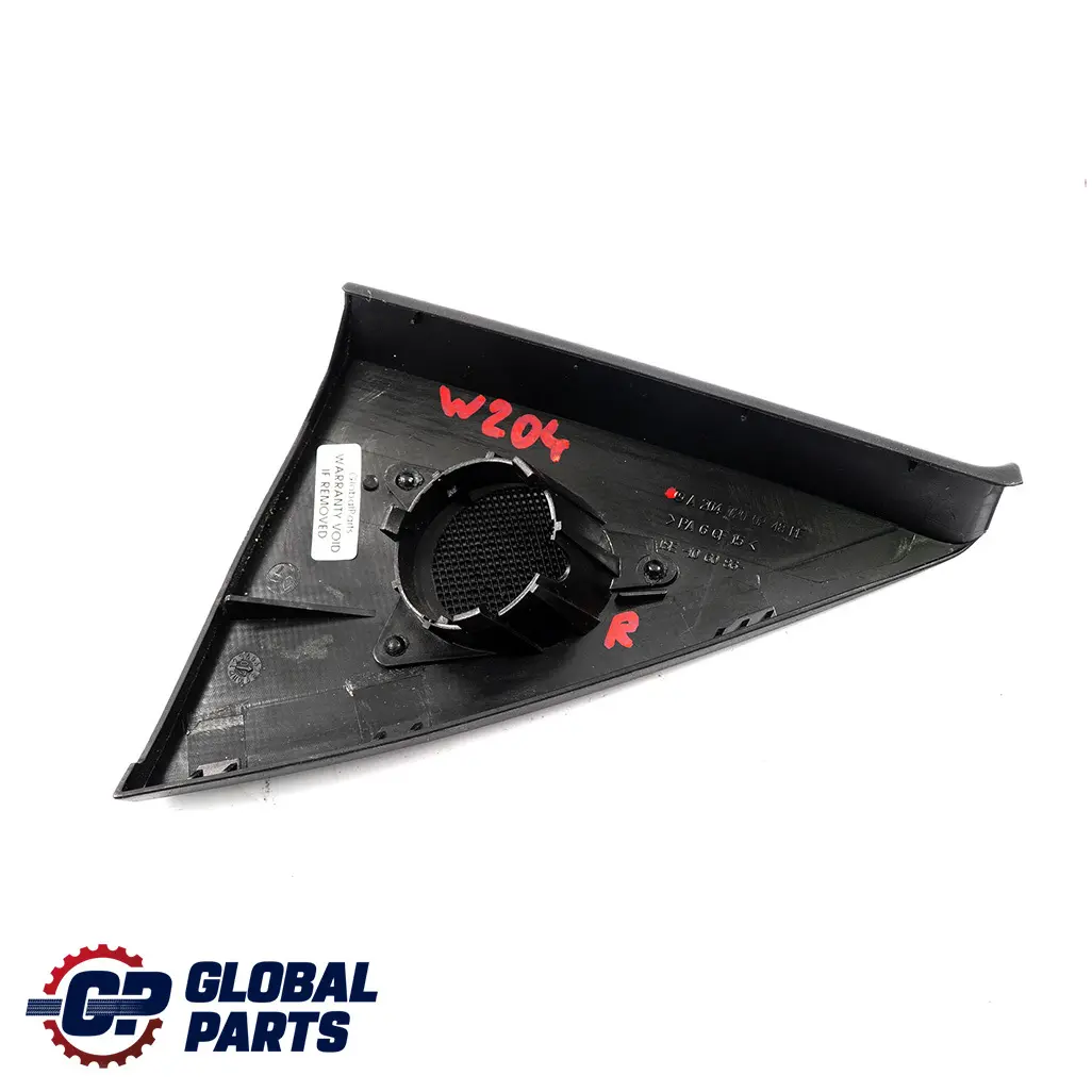 Mercedes W204 Espejo Retrovisor Delantero Derecho Triangulo Cubierta - SKU A2047200248 - Número de pieza A2047200248