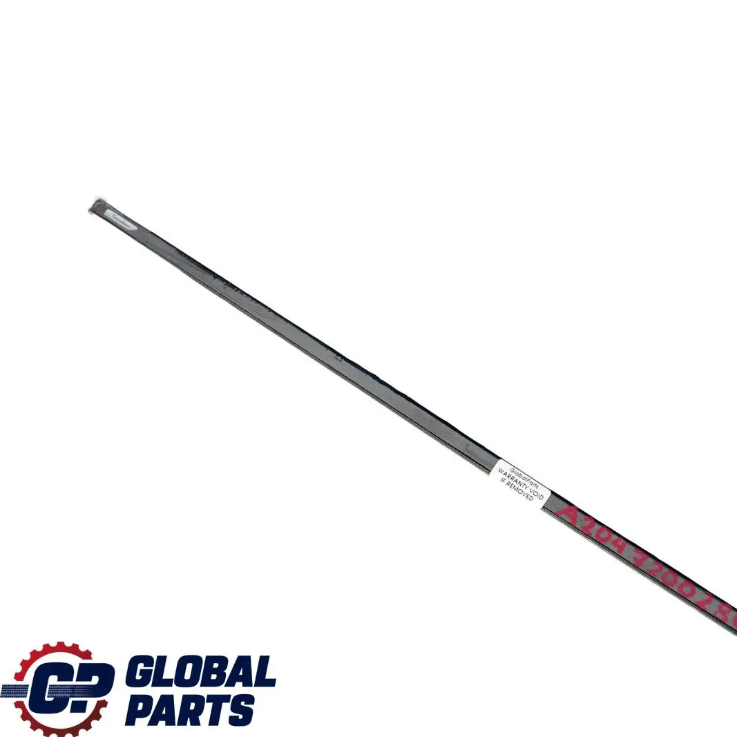 Front Door Moulding Trim Strip Chrome Right O/S to Mercedes W204 with Part number A2047200280 Mercedes W204 Front Door Moulding Trim Strip Chrome Right O/S - SKU A2047200280 - Part number A2047200280
