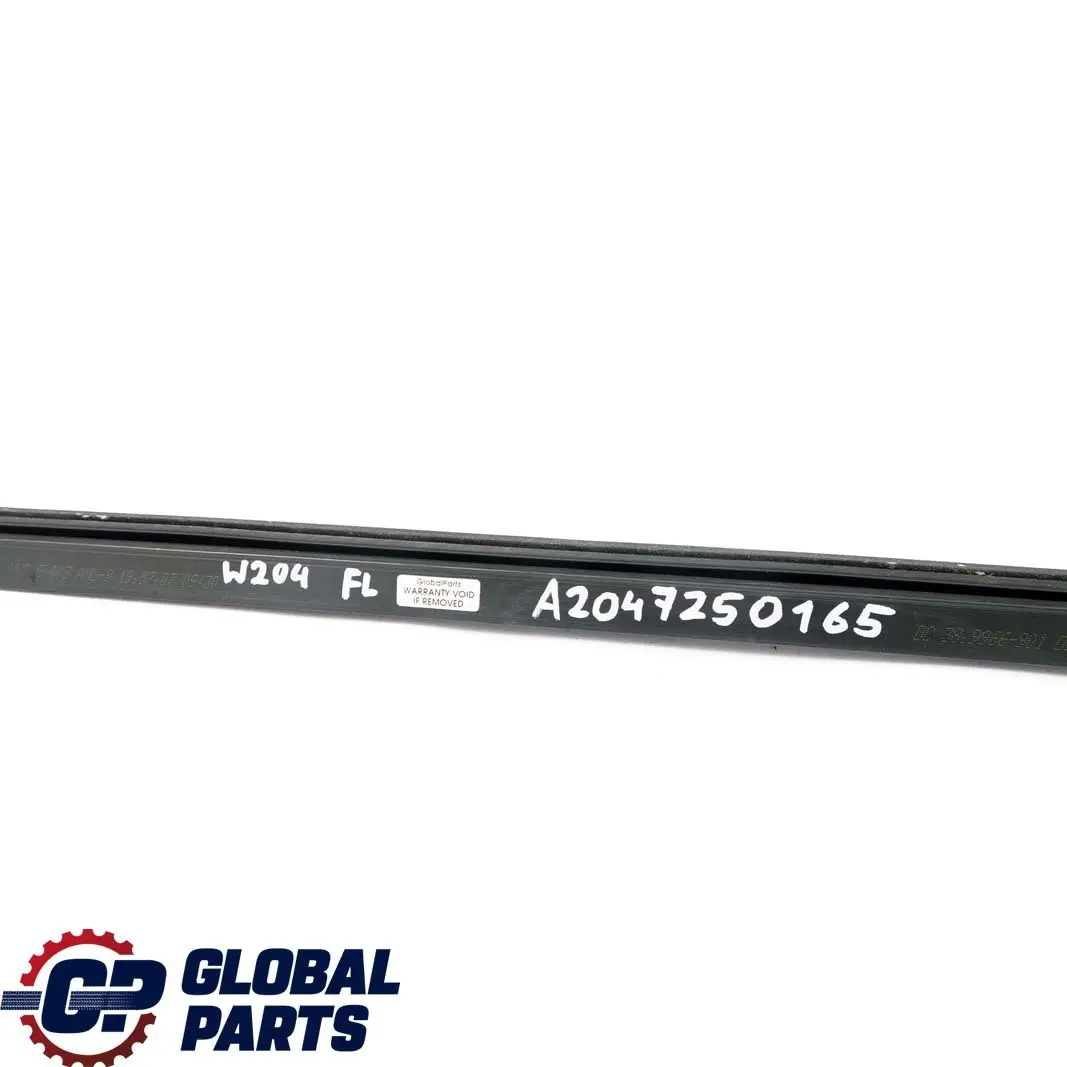 Mercedes-Benz C W204 Front Left N/S Door Window Inside Seal Rail to with Part number A2047250165 Mercedes-Benz C W204 Front Left N/S Door Window Inside Seal Rail - SKU A2047250165 - Part number A2047250165
