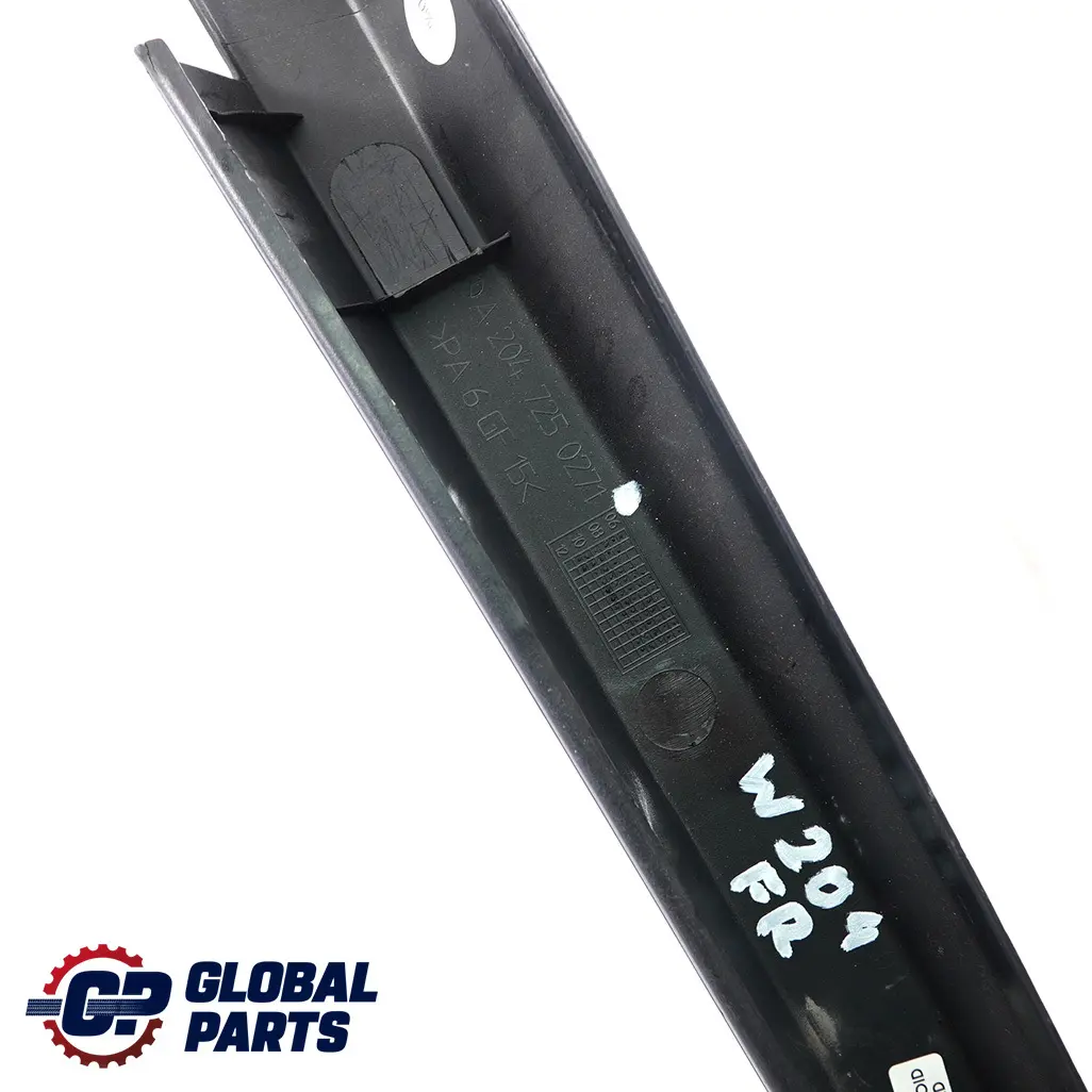  Mercedes-Benz C W204 Front Right O/S Door Window Frame Trim Cover - SKU A2047250271 - Part number A2047250271