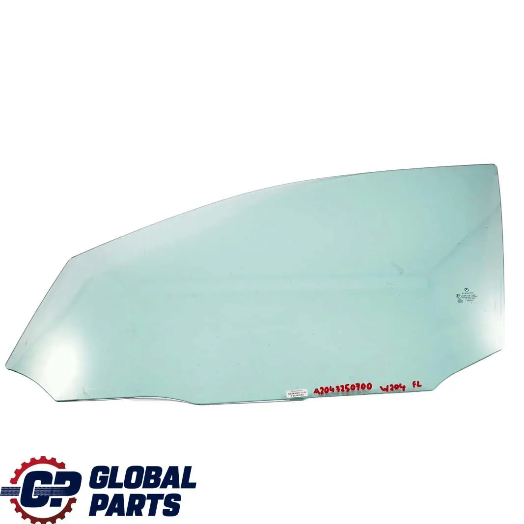 Vetro Finestra Verde AS2 Anteriore Sinistro per Mercedes W204 con numero di parte A2047250700 Mercedes W204 Vetro Finestra Verde AS2 Anteriore Sinistro - SKU A2047250700 - Numero di parte A2047250700