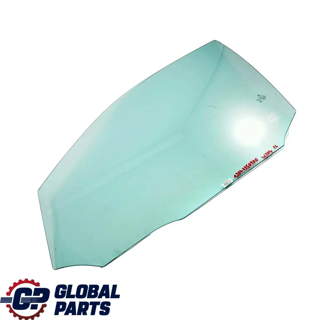 Cristal Verde AS2 Delantero Izquierdo para Mercedes W204 con número de pieza A2047250700 Mercedes W204 Cristal Verde AS2 Delantero Izquierdo - SKU A2047250700 - Número de pieza A2047250700