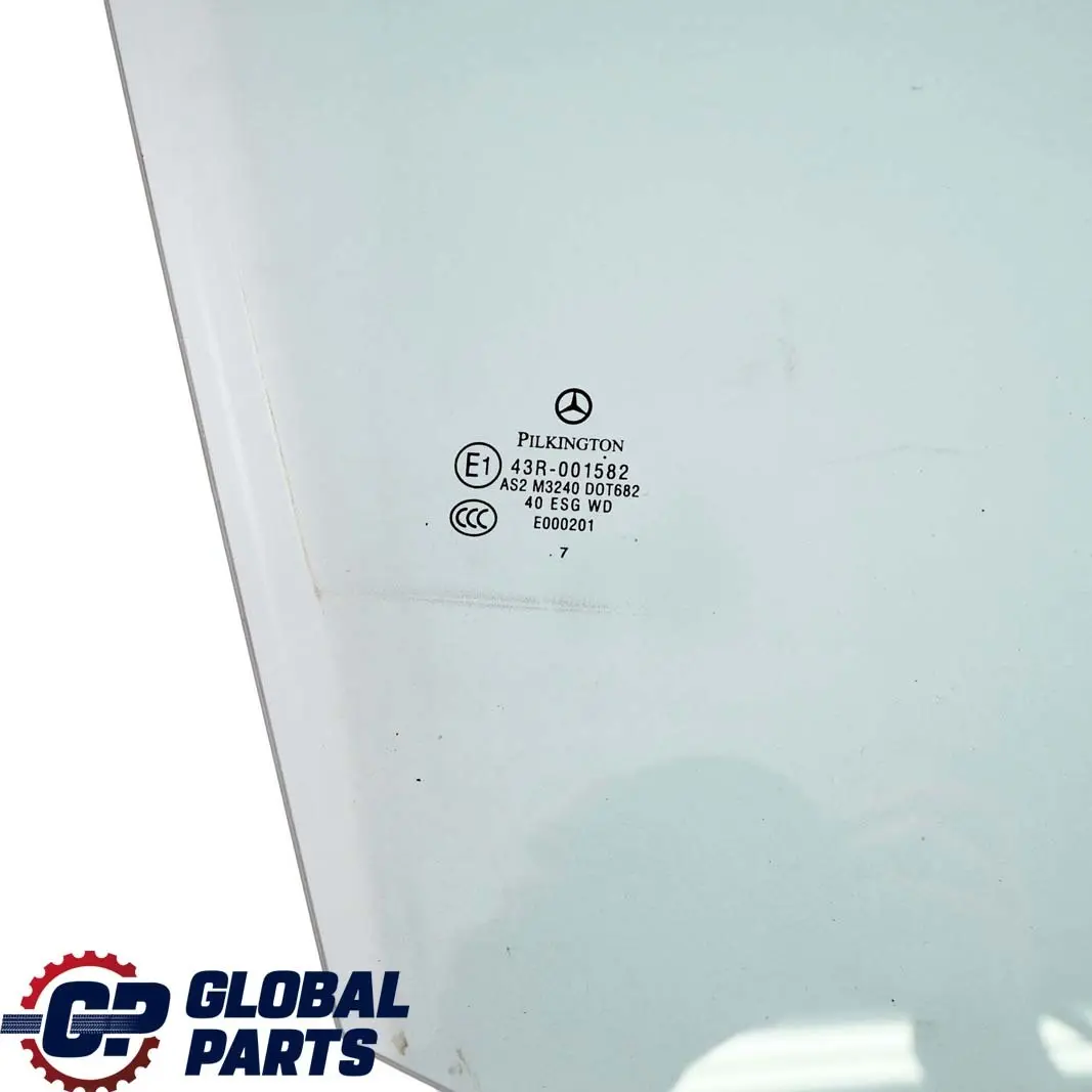 Mercedes W204 Vetro anteriore destro verde AS2 - SKU A2047250800 - Numero di parte A2047250800