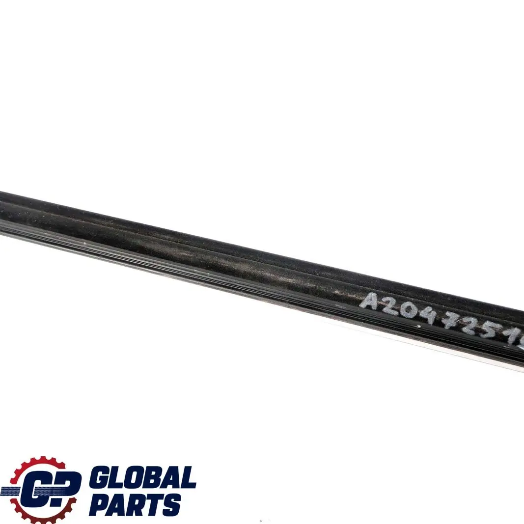  Mercedes-Benz C W204 Front Left N/S Door Window Outside Strip Rail Chrome - SKU A2047251565 - Part number A2047251565