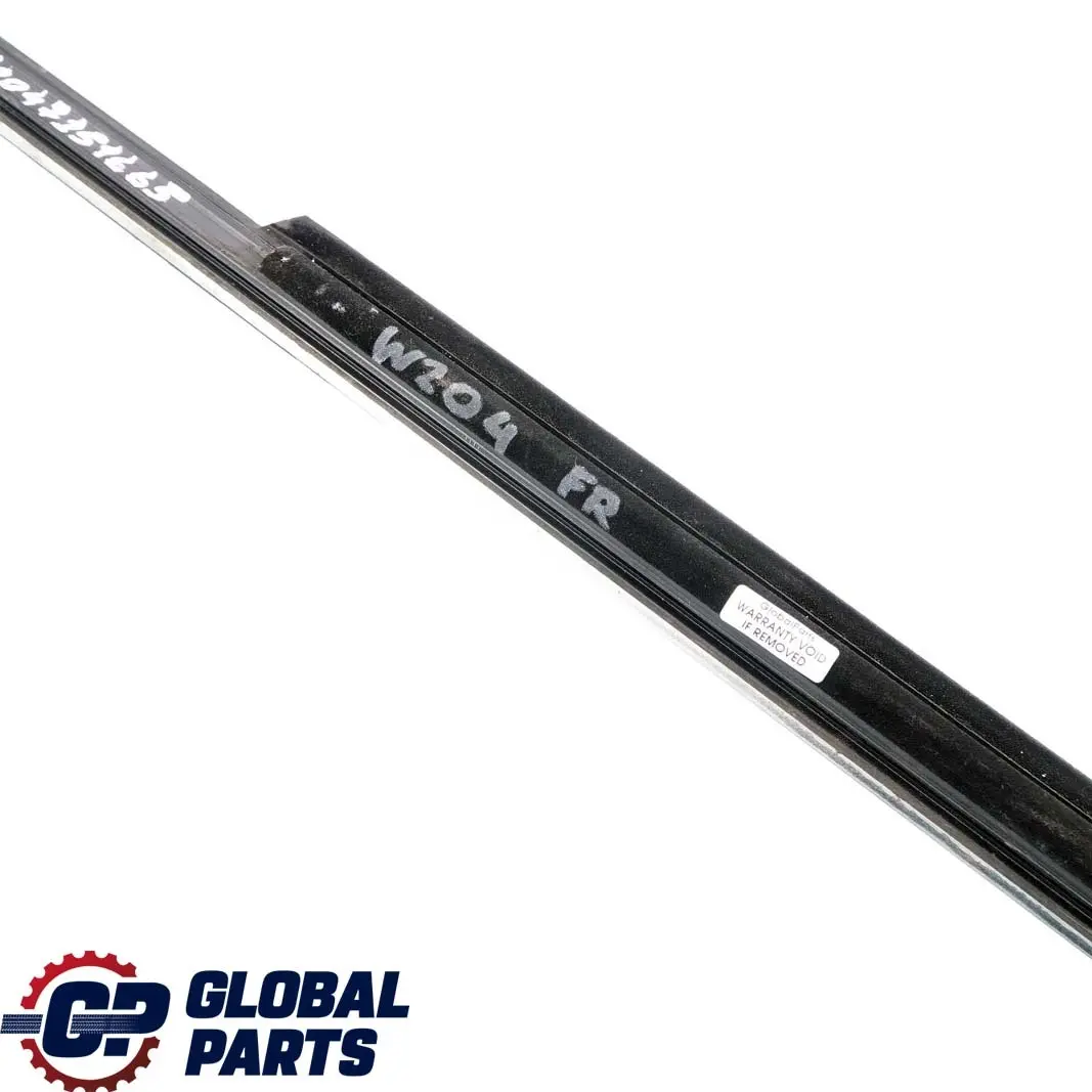  Mercedes-Benz C W204 Front Right O/S Door Window Outside Strip Rail Chrome - SKU A2047251665 - Part number A2047251665
