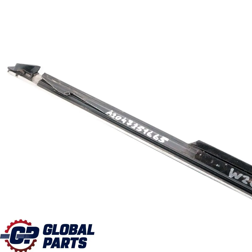 Front Door Window Outside Strip Rail Chrome Right O/S to Mercedes W204 with Part number A2047251665 Mercedes W204 Front Door Window Outside Strip Rail Chrome Right O/S - SKU A2047251665 - Part number A2047251665