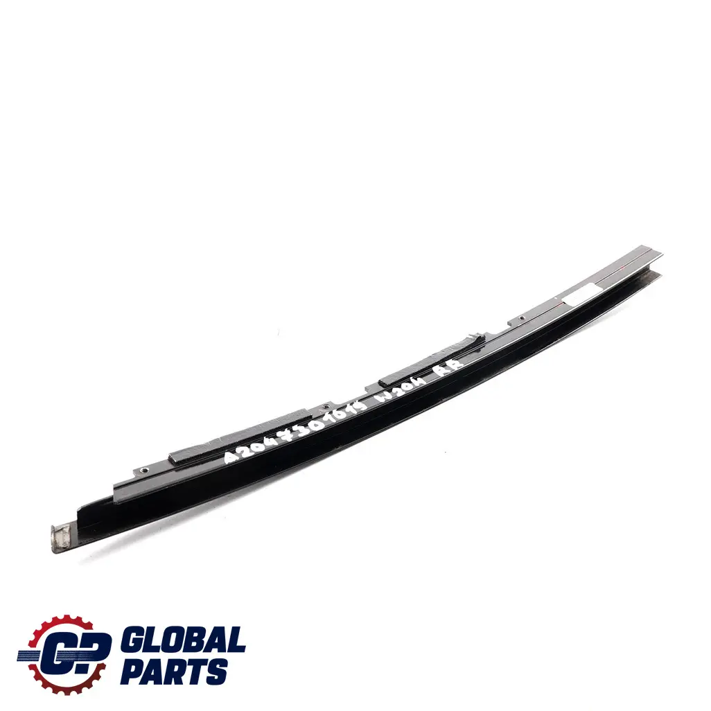Mercedes W204 Puerta Trasera Derecha Ventana Barra de Vidrio Guía de Apoyo - SKU A2047301019 - Número de pieza A2047301019
