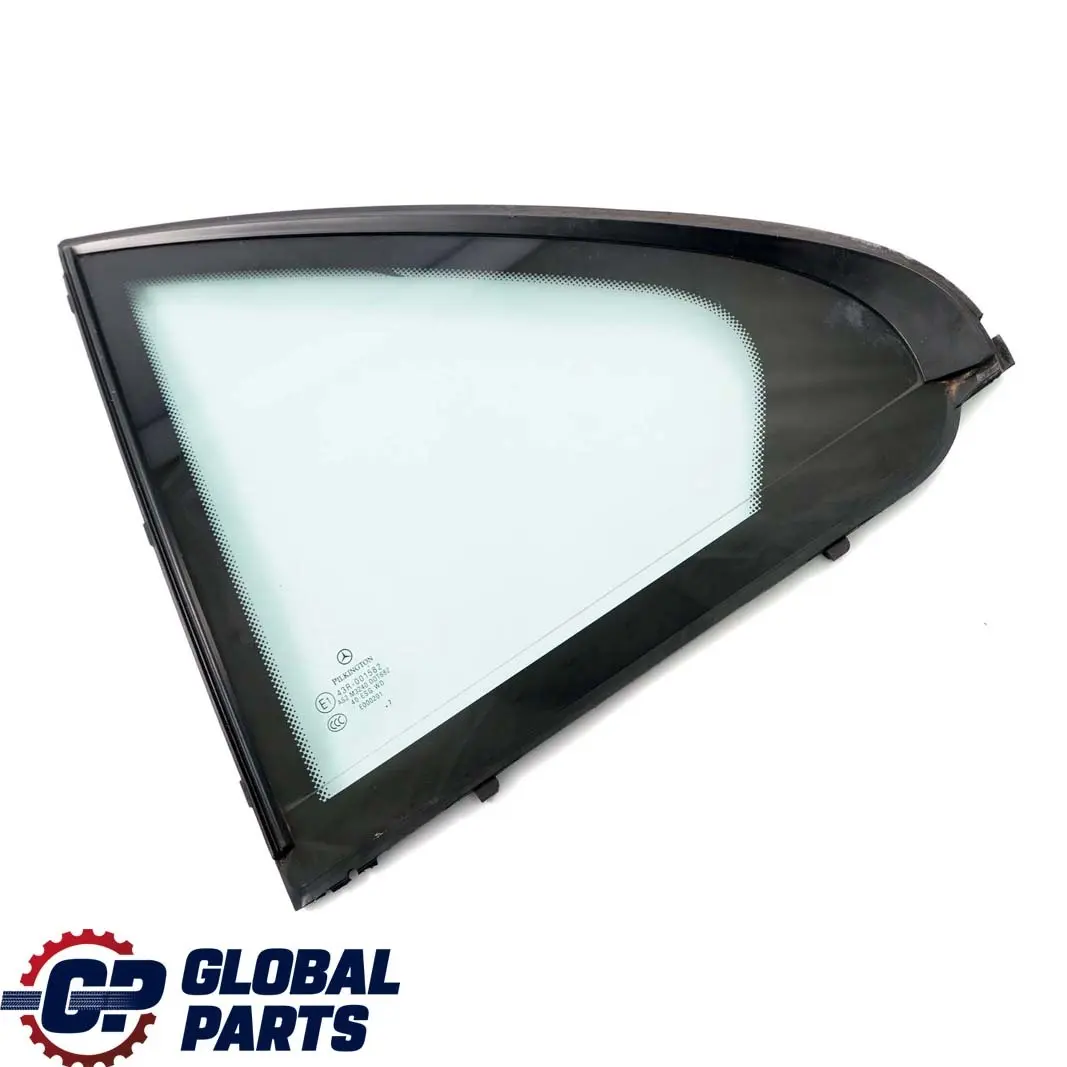 Mercedes W204 Finestrino Laterale Verde AS2 Posteriore Sinistro - SKU A2047303500 - Numero di parte A2047303500