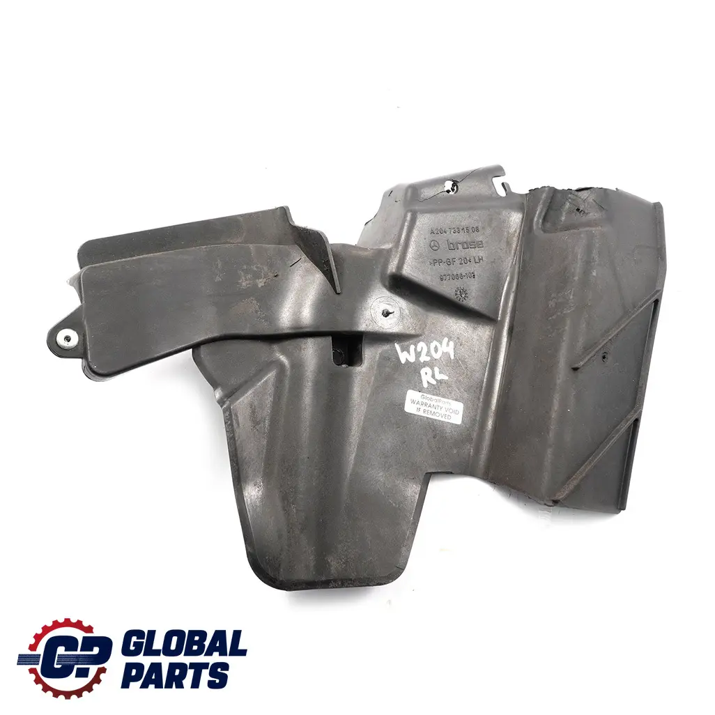  Mercedes-Benz C W204 Abdeckung Hinten Türschloss Links Blende - SKU A2047331508 - Teilenummer A2047331508