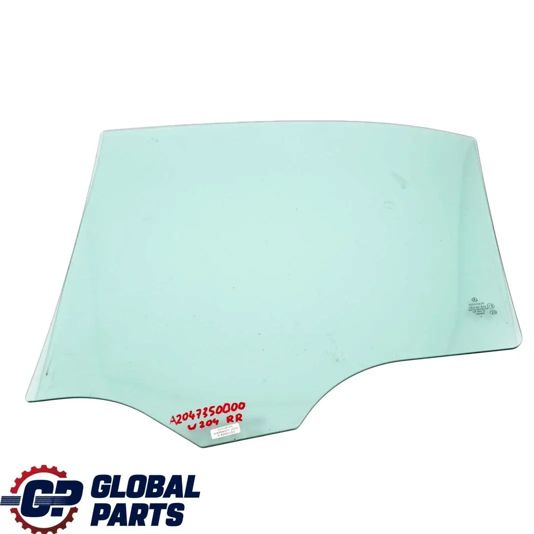 Mercedes-Benz C-Class W204 Saloon Verre Vitre Extérieure Droite Arrière Vert AS2 pour à propos du numéro de pièce A2047350000 Mercedes-Benz C-Class W204 Saloon Verre Vitre Extérieure Droite Arrière Vert AS2 - SKU A2047350000 - Numéro de pièce A2047350000