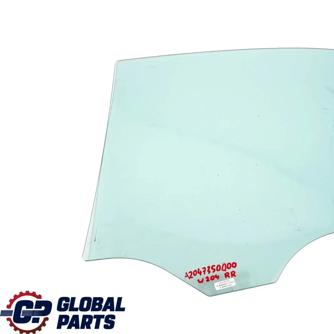 Mercedes-Benz C-Class W204 Saloon Rear Right O/S Window Glass Green AS2 to with Part number A2047350000 Mercedes-Benz C-Class W204 Saloon Rear Right O/S Window Glass Green AS2 - SKU A2047350000 - Part number A2047350000