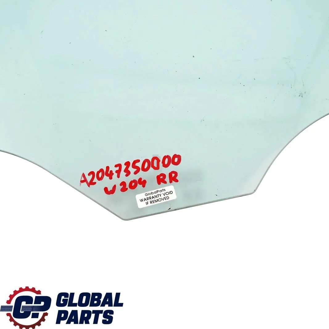 Mercedes-Benz C-Class W204 Saloon Verre Vitre Extérieure Droite Arrière Vert AS2 pour à propos du numéro de pièce A2047350000 Mercedes-Benz C-Class W204 Saloon Verre Vitre Extérieure Droite Arrière Vert AS2 - SKU A2047350000 - Numéro de pièce A2047350000