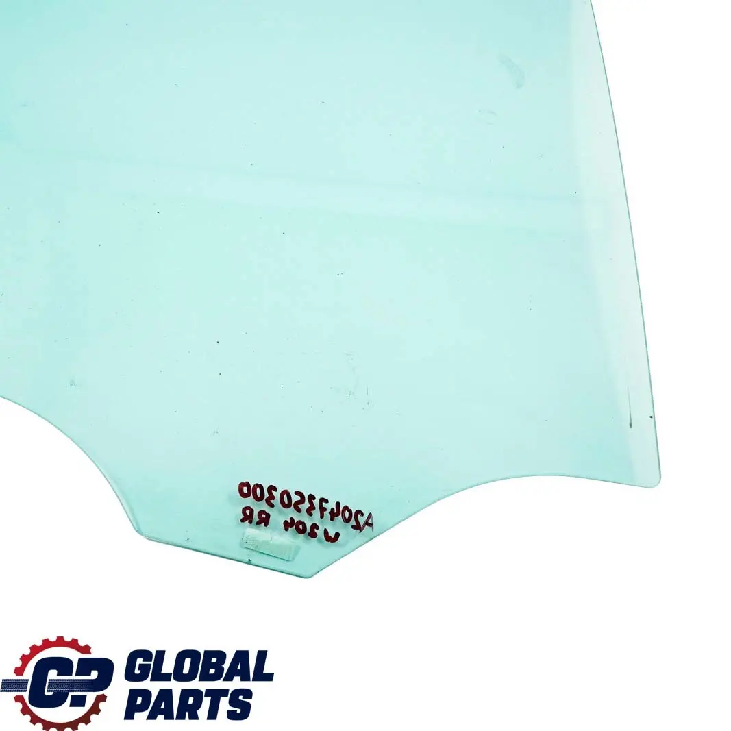 Mercedes-Benz C-Class W204 Saloon Rear Right O/S Window Glass Green AS2 to with Part number A2047350000 Mercedes-Benz C-Class W204 Saloon Rear Right O/S Window Glass Green AS2 - SKU A2047350000 - Part number A2047350000