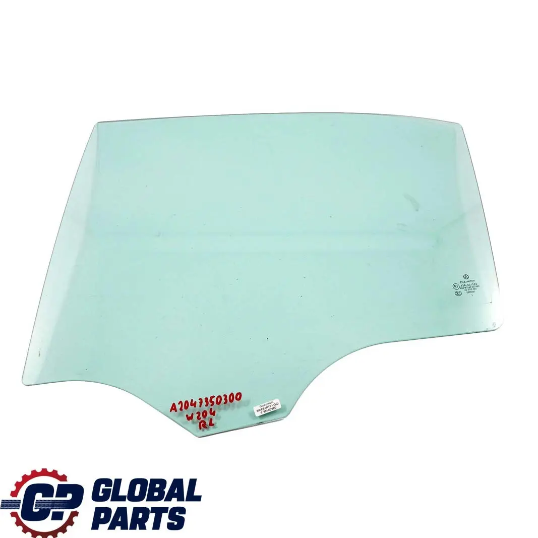 Mercedes-Benz W204 Berline Arriere Gauche Vert Verre Vitre AS2 pour à propos du numéro de pièce A2047350300 Mercedes-Benz W204 Berline Arriere Gauche Vert Verre Vitre AS2 - SKU A2047350300 - Numéro de pièce A2047350300