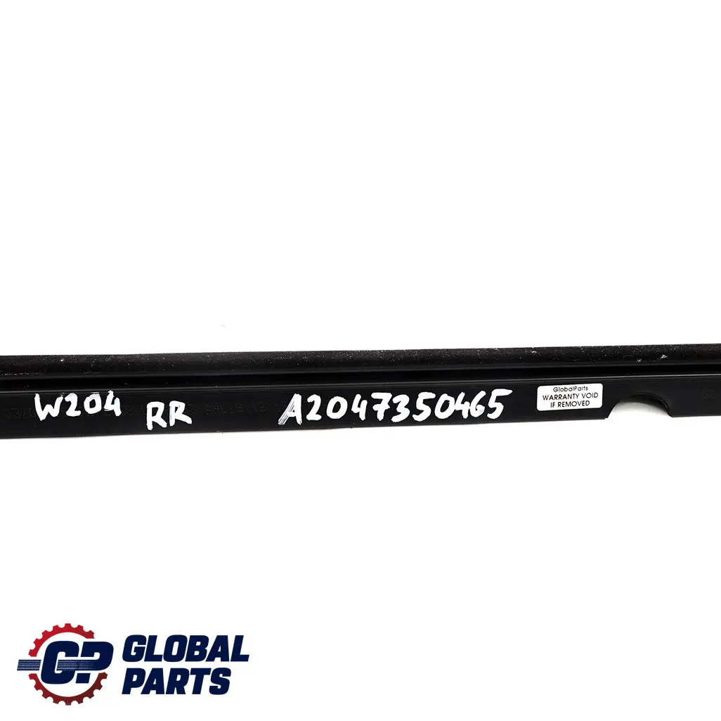 Mercedes Benz Classe C W204 Guarnizione Posteriore Dx Porta Finestra Modanatura - SKU A2047350465 - Numero di parte A2047350465