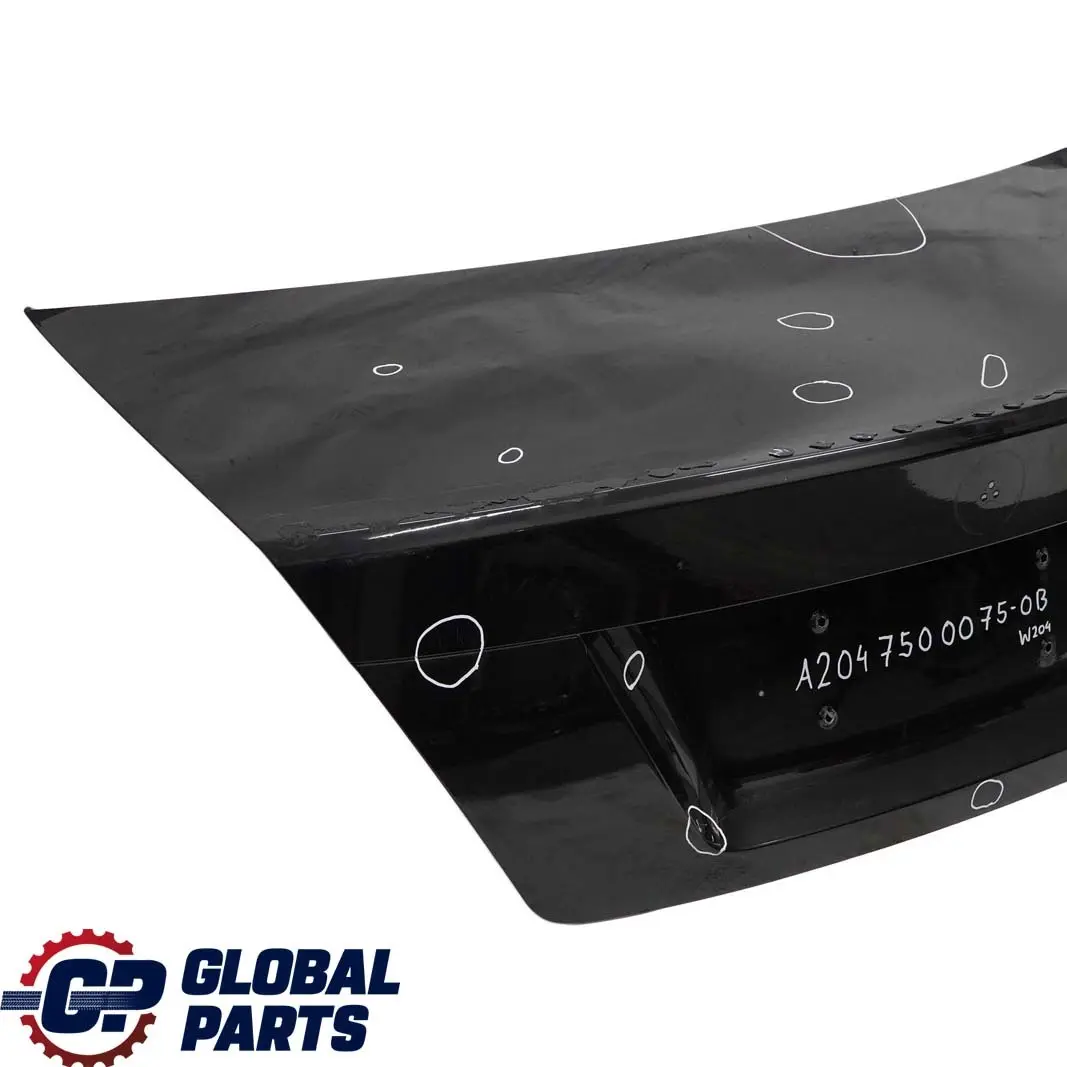 Mercedes-Benz C-Class W204 Saloon Boot Trunk Lid Tailgate Obsidian Black - 197 to with Part number A2047500075 Mercedes-Benz C-Class W204 Saloon Boot Trunk Lid Tailgate Obsidian Black - 197 - SKU A2047500075-OB - Part number A2047500075