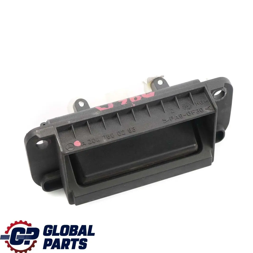 Mercedes W204 Maniglia Interruttore Rilascio Posteriore Bagagliaio - SKU A2047500293 - Numero di parte A2047500293