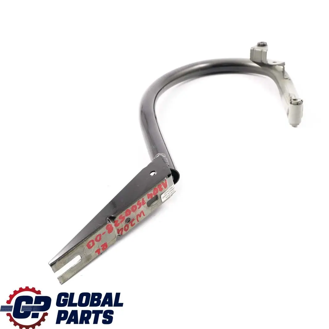 Mercedes W204 Hayon de coffre gauche charnière Noir Obsidien - SKU A2047500528-OB - Numéro de pièce A2047500528