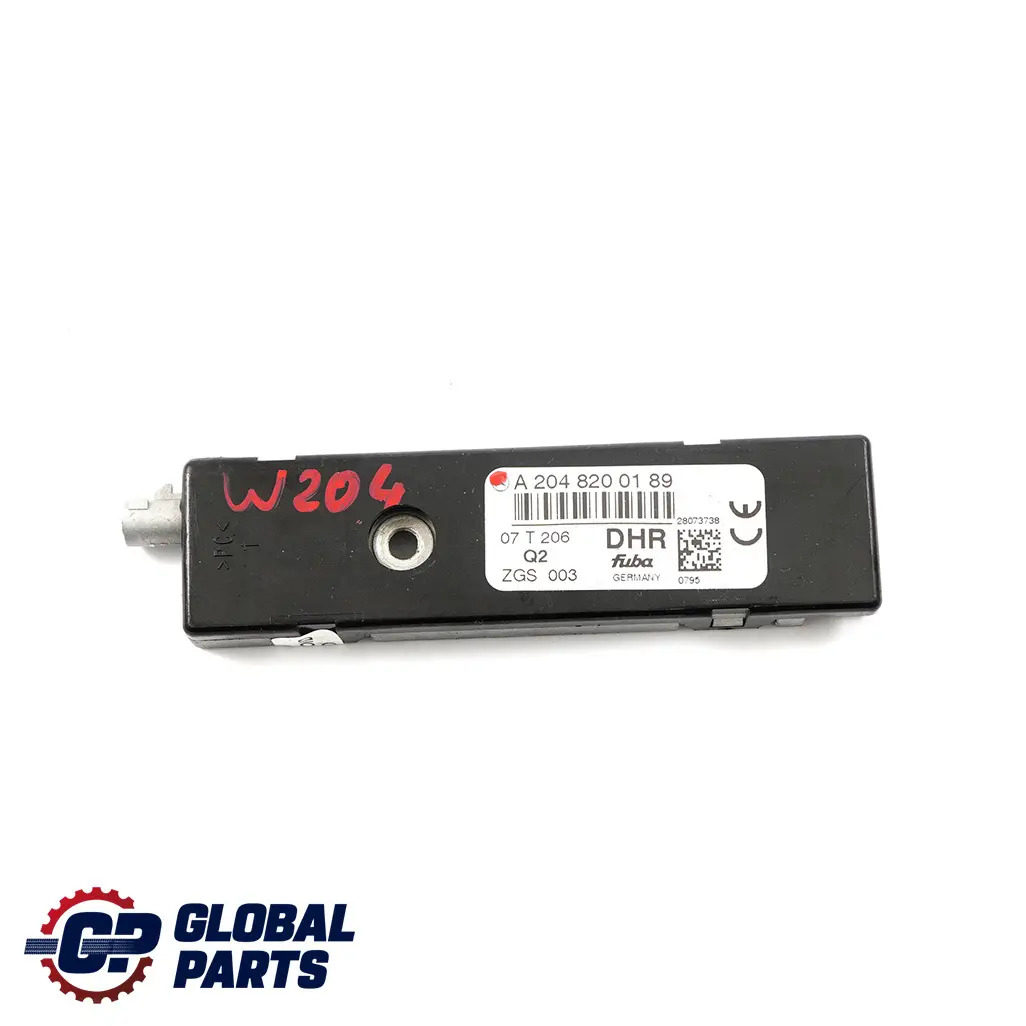 Mercedes-Benz Clase C E W204 W207 Antena Amplificador para con número de pieza A2048200189 Mercedes-Benz Clase C E W204 W207 Antena Amplificador - SKU A2048200189 - Número de pieza A2048200189