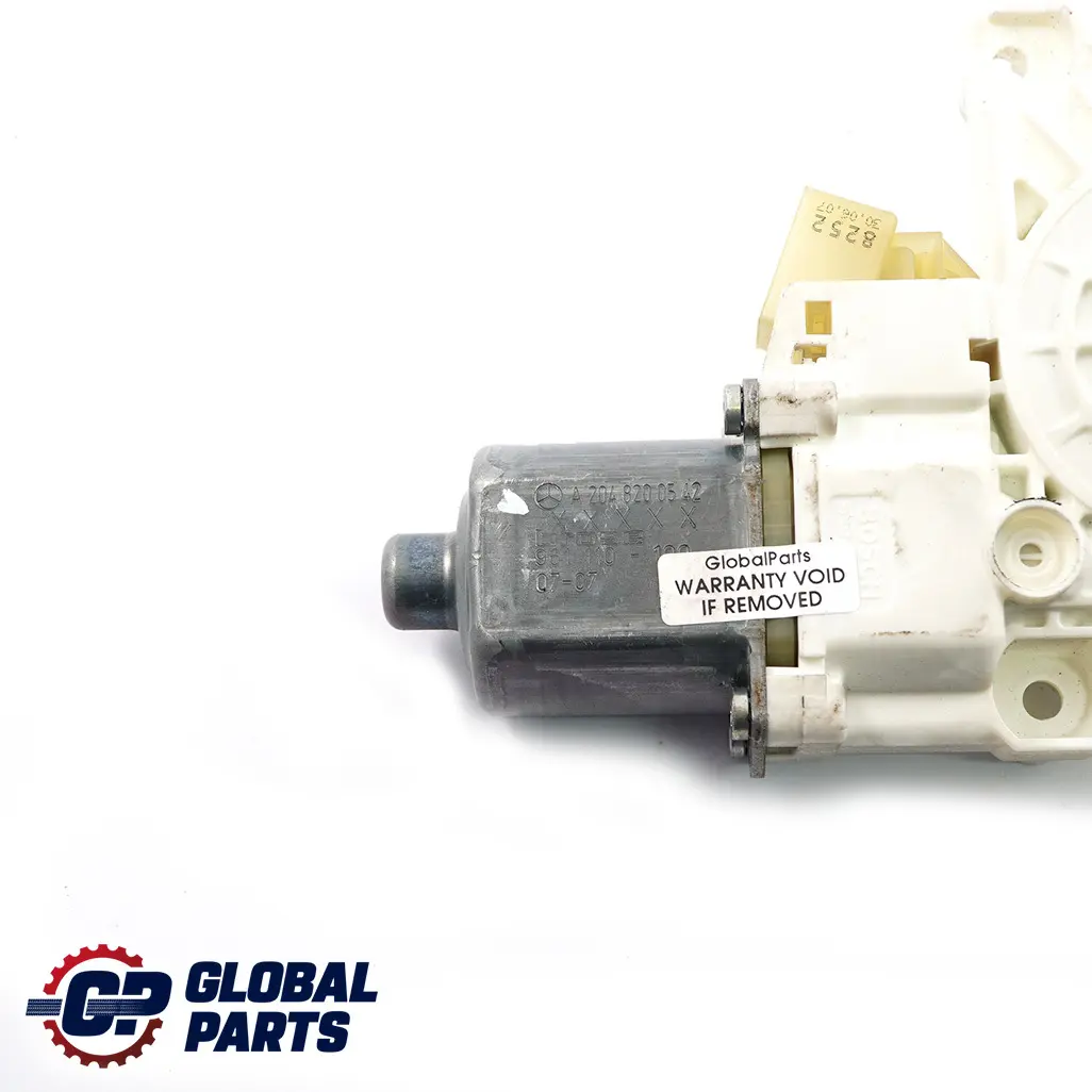 Mercedes-Benz C E W204 W212 Rear Left N/S Door Window Lifter Motor to with Part number A2048200542 Mercedes-Benz C E W204 W212 Rear Left N/S Door Window Lifter Motor - SKU A2048200542 - Part number A2048200542