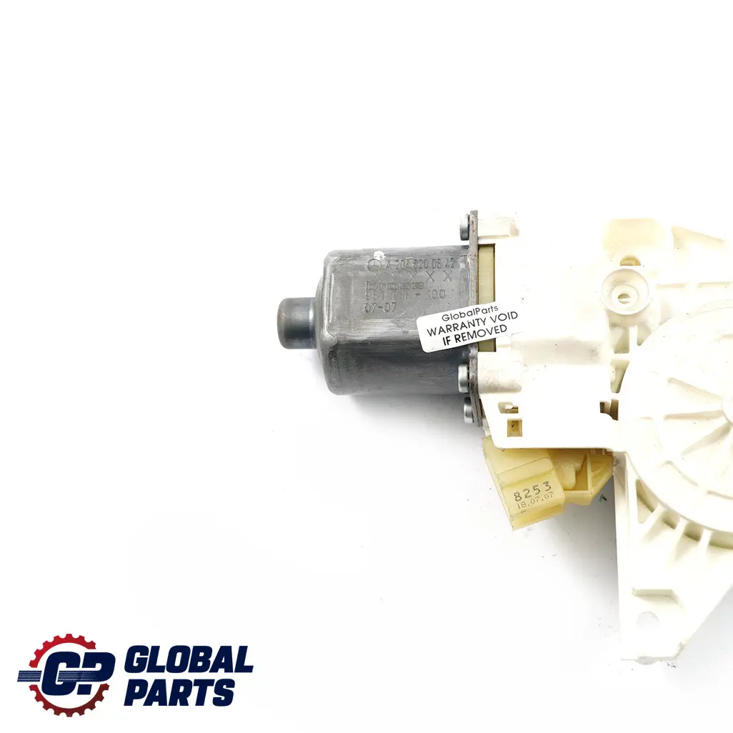 Mercedes-Benz C E W204 W212 Rear Right O/S Door Window Lifter Motor to with Part number A2048200642 Mercedes-Benz C E W204 W212 Rear Right O/S Door Window Lifter Motor - SKU A2048200642 - Part number A2048200642