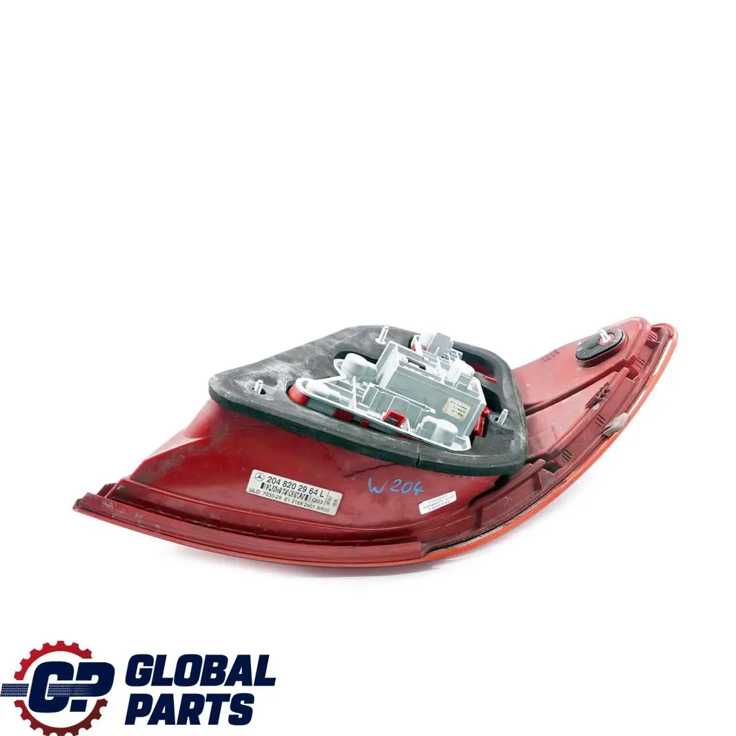Left N/S Tail Light Lamp Side Panel to Mercedes W204 Rear with Part number A2048202964 Mercedes W204 Rear Left N/S Tail Light Lamp Side Panel - SKU A2048202964 - Part number A2048202964
