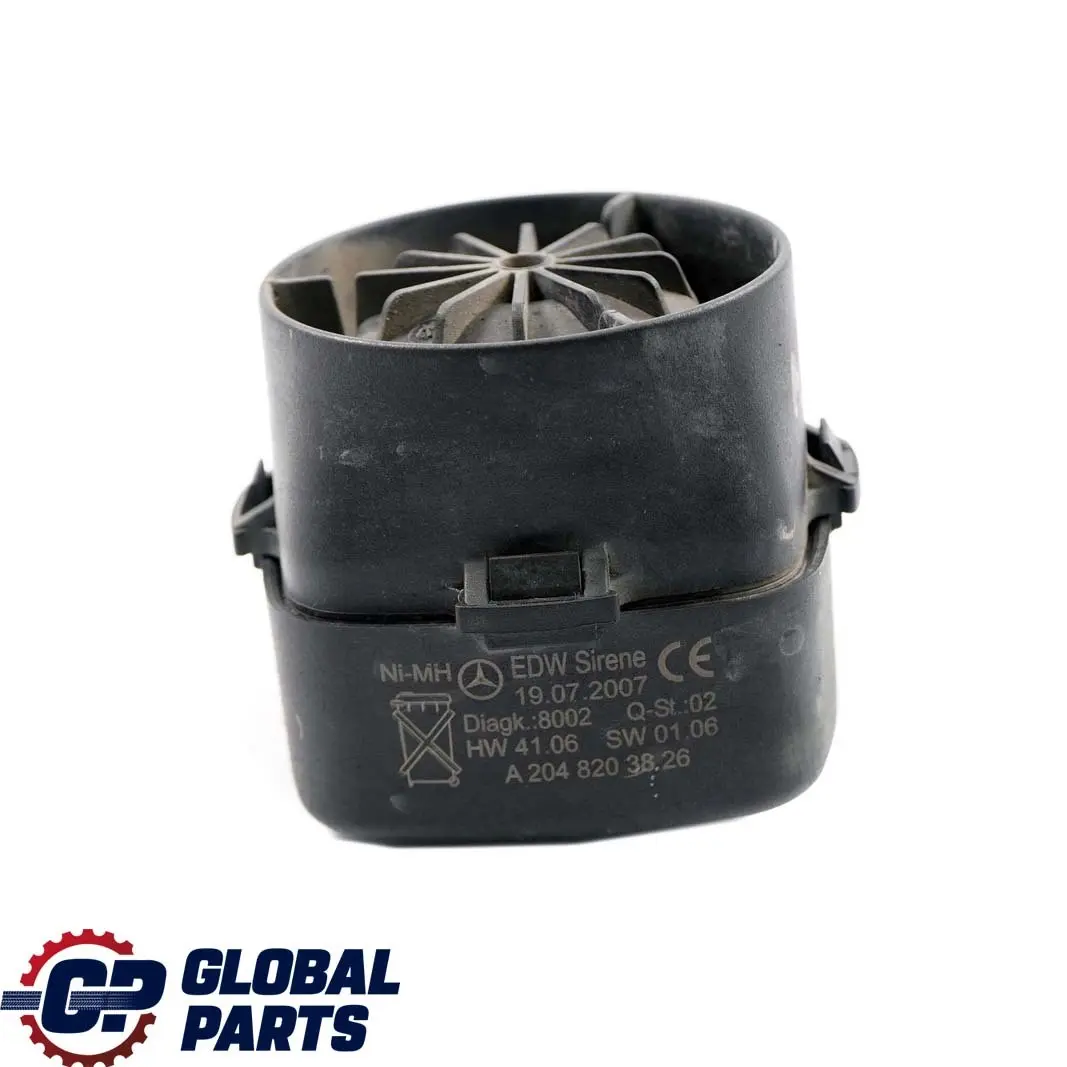 Benz Classe C W204 Allarme Sistema di Sirene Clacson per Mercedes con numero di parte A2048203826 Mercedes Benz Classe C W204 Allarme Sistema di Sirene Clacson - SKU A2048203826 - Numero di parte A2048203826